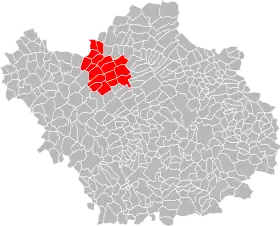 Localisation de Communauté de communes Seine Fontaine Beauregard