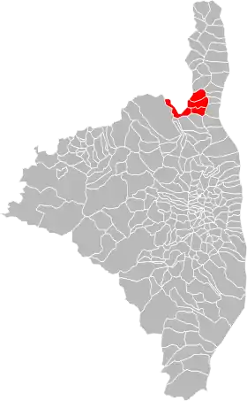 Localisation de Communauté de communes de la Conca d'Oro