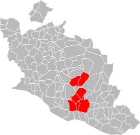 Localisation de Communauté de communes du Pont Julien