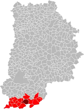 Localisation de Communauté de communes Gâtinais-Val de Loing