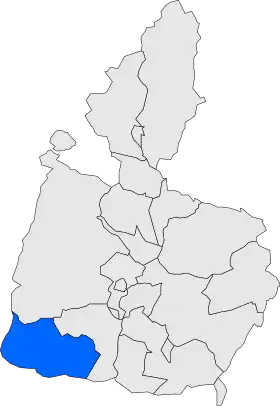 Localisation de Sant Esteve de la Sarga