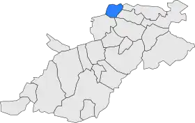 Localisation de Vallfogona de Riucorb