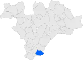 Localisation de Vallromanes