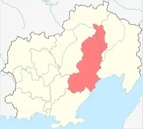 Localisation de Raïon d'Omsouktchan