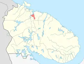 Localisation de Ville fermée de Severomorsk