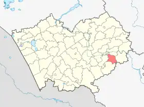 Localisation de Raïon de Sovetskoïe