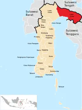 Kabupaten de Luwu oriental