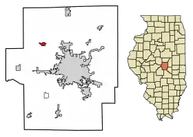 Localisation de Warrensburg