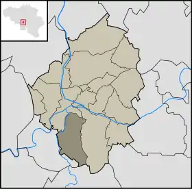 Localisation de Mont-sur-Marchienne