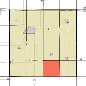 Localisation de Edna Township