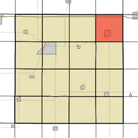 Localisation de Grant Township