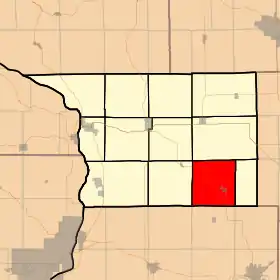 Localisation de Wysox Township