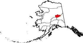 Localisation de Borough de Fairbanks North Star