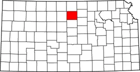 Localisation de Comté de Mitchell(Mitchell County)