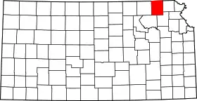 Localisation de Comté de Nemaha(Nemaha County)