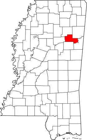 Localisation de Comté de Clay(Clay County)