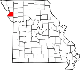 Localisation de Comté de Buchanan(Buchanan County)