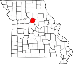 Localisation de Comté de Howard