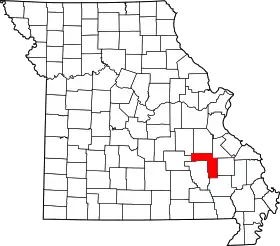 Localisation de Comté d'Iron(Iron County)