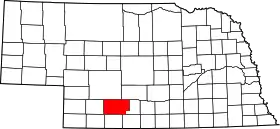 Localisation de Comté de Frontier