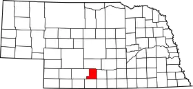 Localisation de Comté de Gosper