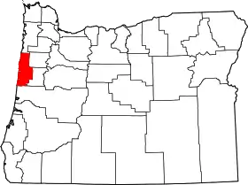 Localisation de Comté de Lincoln(Lincoln County)