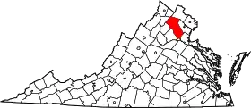Localisation de Comté de Fauquier