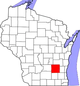 Localisation de Comté de Dodge(Dodge County)