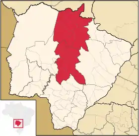 Centre-Nord du Mato Grosso do Sul
