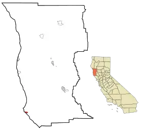 Localisation de Point Arena