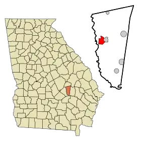 Localisation de Mount Vernon