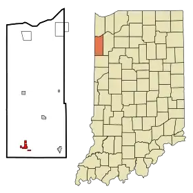 Localisation de Kentland