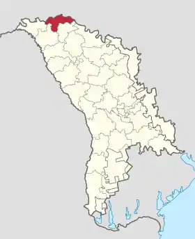 Localisation de Ocnița
