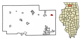 Localisation de Monroe Center