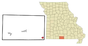 Localisation de Bakersfield