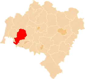 Localisation de Powiat de Lwówek Śląski