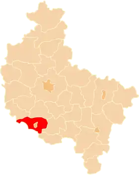 Localisation de Powiat de Leszno