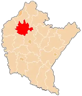 Localisation de Powiat de Kolbuszowa