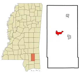 Localisation de New Augusta