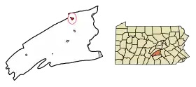 Localisation de Millerstown