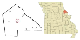 Localisation de Tarrants