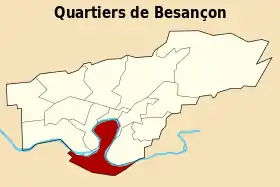 Localisation de Chamars