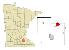 Localisation de Northfield