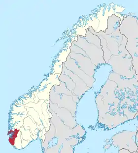 Localisation de Rogaland