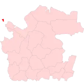 Localisation de Raïon de Solovetski