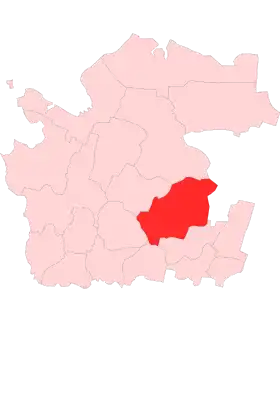 Localisation de Raïon de Verkhniaïa Toïma