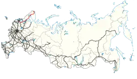 Image illustrative de l’article R21 (route russe)
