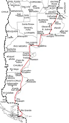 Image illustrative de l’article Route nationale 3 (Argentine)