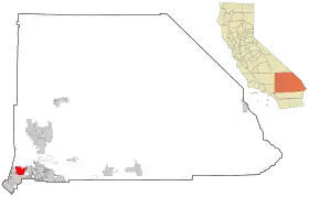 Localisation de Rancho Cucamonga