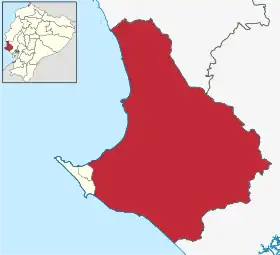 Localisation de Canton de Santa Elena